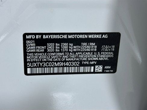 Used 2021 BMW X3 sDrive30i w/ Convenience Package image 42