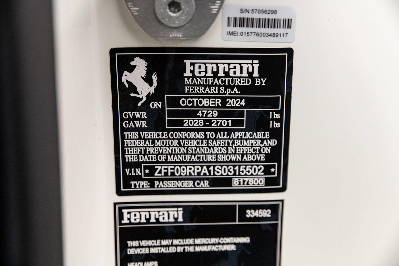 Used 2025 Ferrari Roma Spider RWD image 51