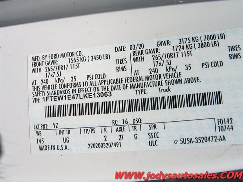 Used 2020 Ford F150 XLT w/ Equipment Group 301A Mid AWD/4WD image 38