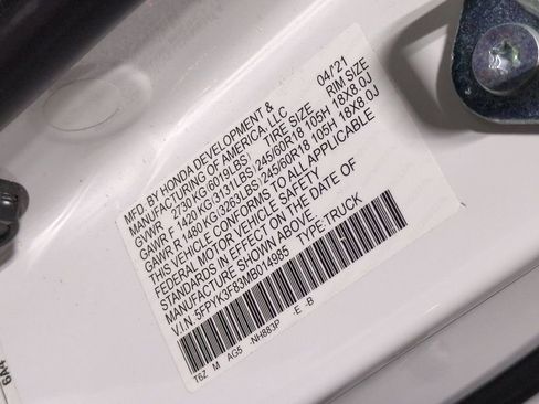 Used 2021 Honda Ridgeline Black Edition image 40