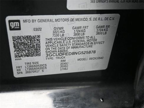 Used 2022 Chevrolet Silverado 1500 LT Trail Boss w/ Protection Package image 18