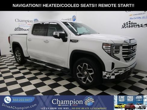 Used 2023 GMC Sierra 1500 SLT w/ SLT Premium Package AWD/4WD image 1
