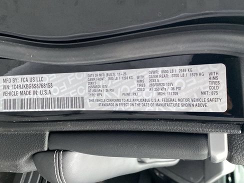 New 2025 Jeep Grand Cherokee L Limited image 20