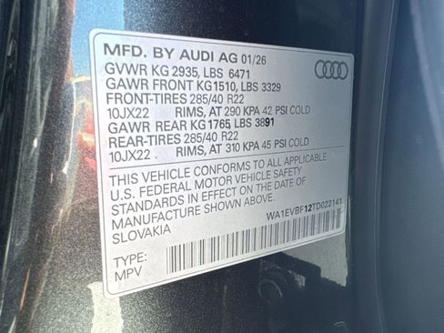 New 2026 Audi Q8 Premium Plus image 20