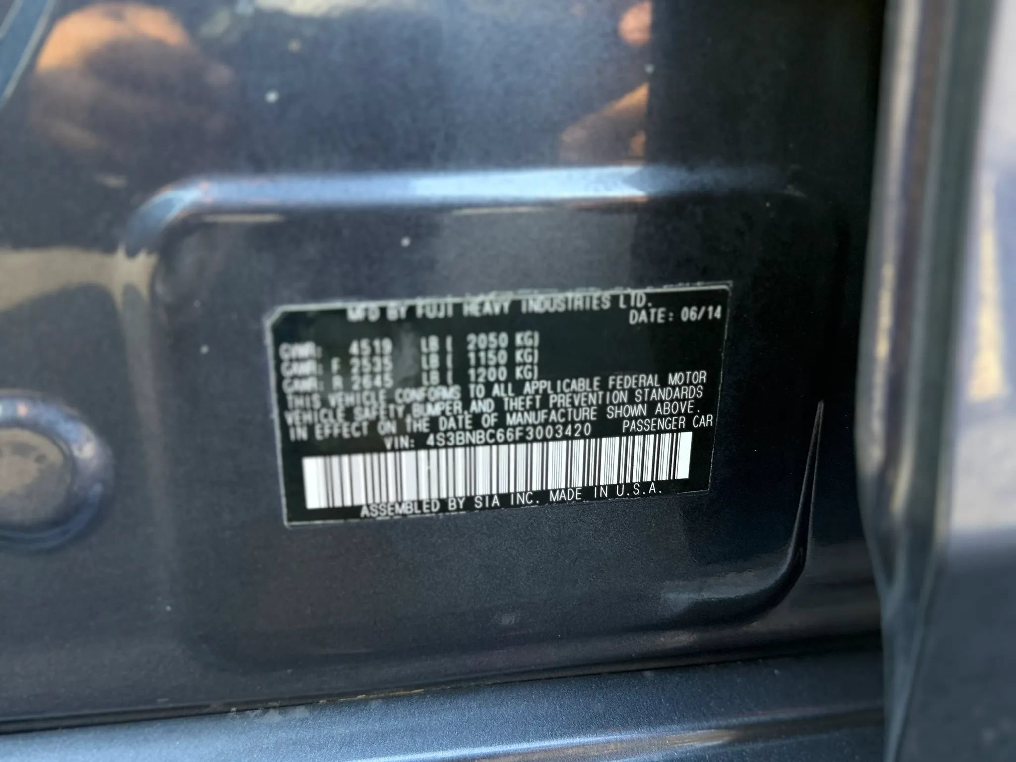 Used 2015 Subaru Legacy 2.5i Premium w/ Popular Package #1 AWD/4WD image 43