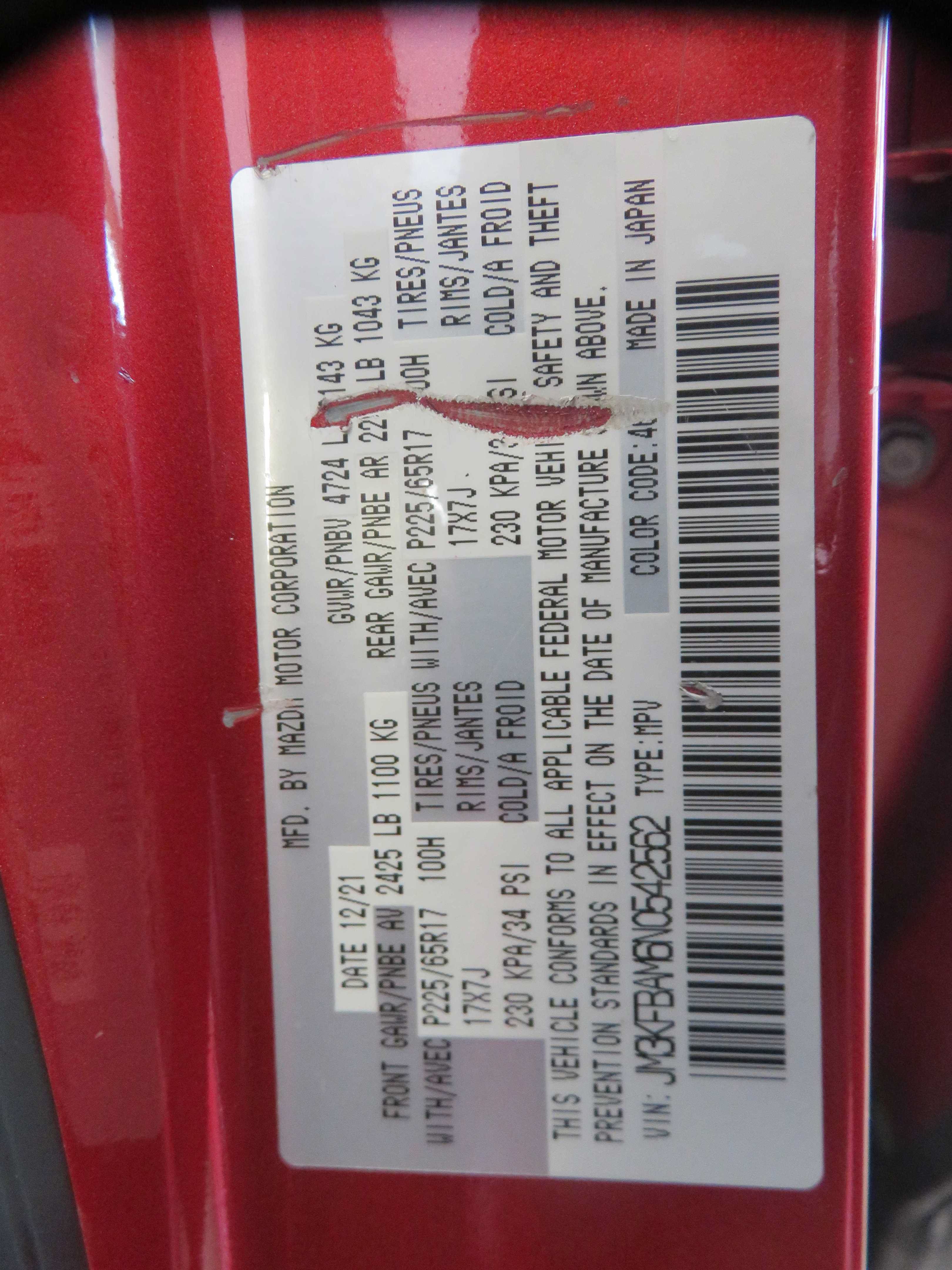 Used 2022 MAZDA CX-5 AWD 2.5 S image 71
