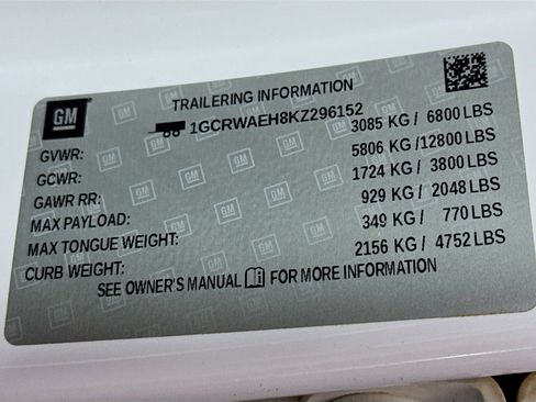 Used 2019 Chevrolet Silverado 1500 W/T image 37