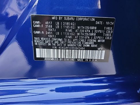 Used 2024 Subaru Crosstrek 2.5i Sport image 29