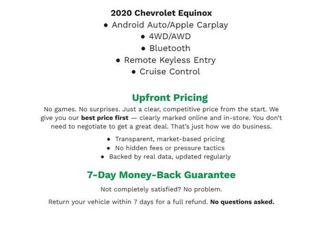 Used 2020 Chevrolet Equinox LS w/ LS Convenience Package image 2