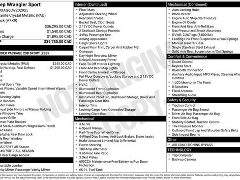 Used 2020 Jeep Wrangler Sport image 3