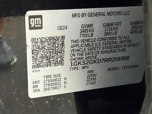 Used 2024 GMC Yukon XL SLT w/ SLT Premium Package AWD/4WD image 35