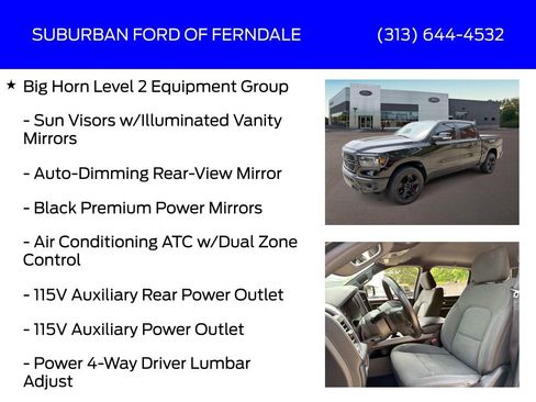 Used 2020 RAM 1500 Big Horn AWD/4WD image 9
