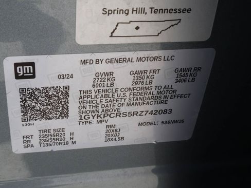 Certified 2024 Cadillac XT6 Premium Luxury w/ Technology Package FWD image 26