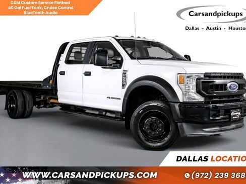 Used 2021 Ford F550 4x4 Crew Cab Super Duty w/ Power Equipment Group image 1