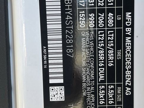 New 2025 Mercedes-Benz Sprinter 3500 image 10