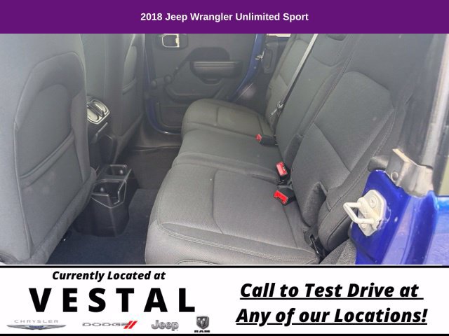 Used 2018 Jeep Wrangler Unlimited Sport AWD/4WD image 11