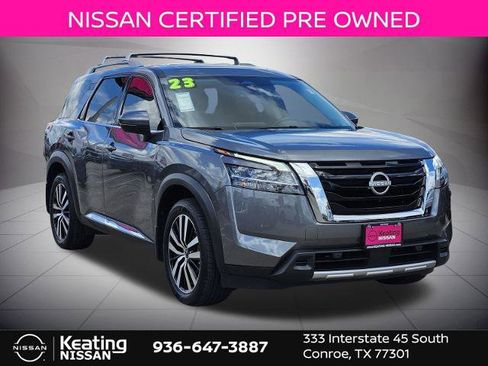 Certified 2023 Nissan Pathfinder Platinum FWD image 1