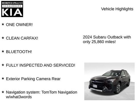 Used 2024 Subaru Outback Touring AWD/4WD image 7
