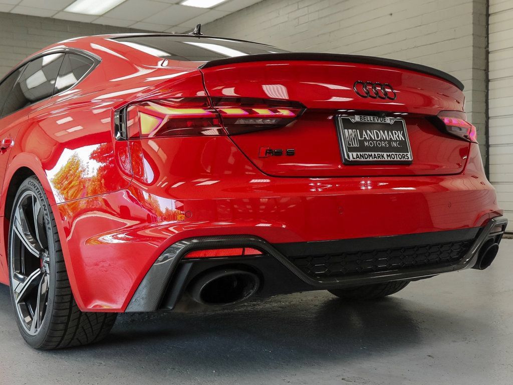 Used 2021 Audi RS 5 Sportback w/ Black Optic Carbon Package AWD/4WD image 33