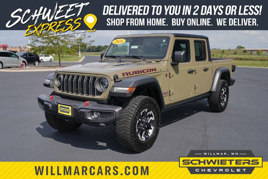 Used 2026 Jeep Gladiator Rubicon AWD/4WD image 1