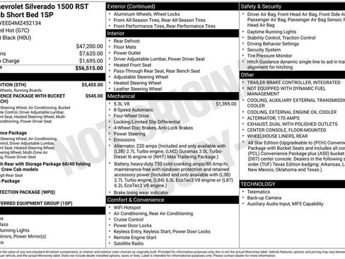 Used 2021 Chevrolet Silverado 1500 RST w/ Rally Edition AWD/4WD image 35