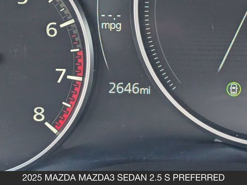 Certified 2025 MAZDA MAZDA3 s w/ Black Accent Package FWD image 22