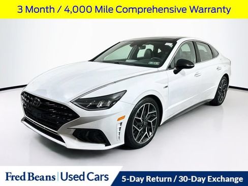 Used 2021 Hyundai Sonata N Line w/ Preferred Accessory Package FWD image 4