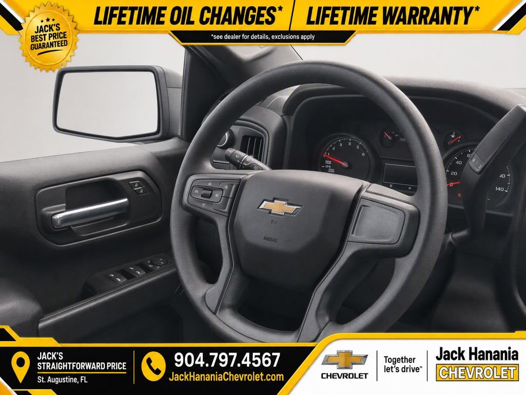 New 2026 Chevrolet Silverado 1500 Custom w/ Turbomax Blackout Package AWD/4WD image 12