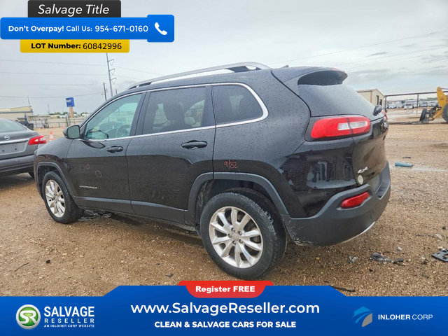 Used 2017 Jeep Cherokee Limited AWD/4WD image 3