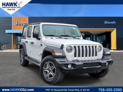Certified 2022 Jeep Wrangler Unlimited Sport AWD/4WD image 1
