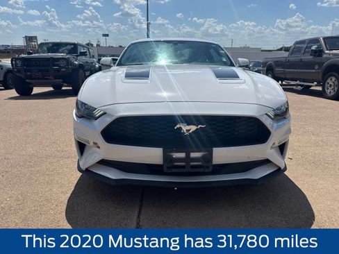 Used 2020 Ford Mustang Premium w/ Wheel & Stripe Package RWD image 2