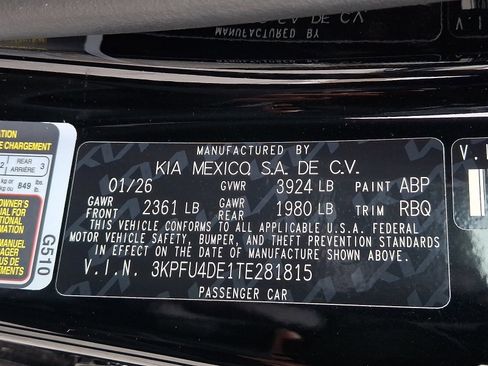 New 2026 Kia K4 EX image 22