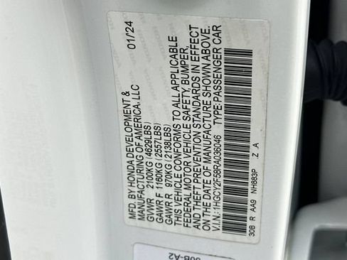 Certified 2024 Honda Accord Sport image 33