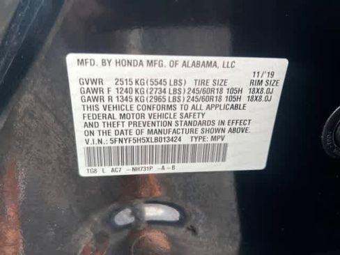 Used 2020 Honda Pilot EX-L image 12