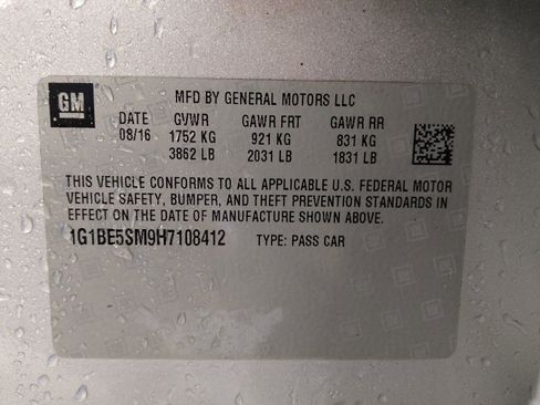 Used 2017 Chevrolet Cruze LT w/ Convenience Package image 33