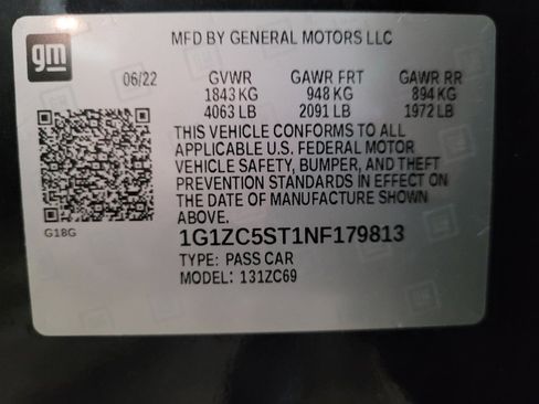 Used 2022 Chevrolet Malibu LS w/ Driver Confidence Package II FWD image 33
