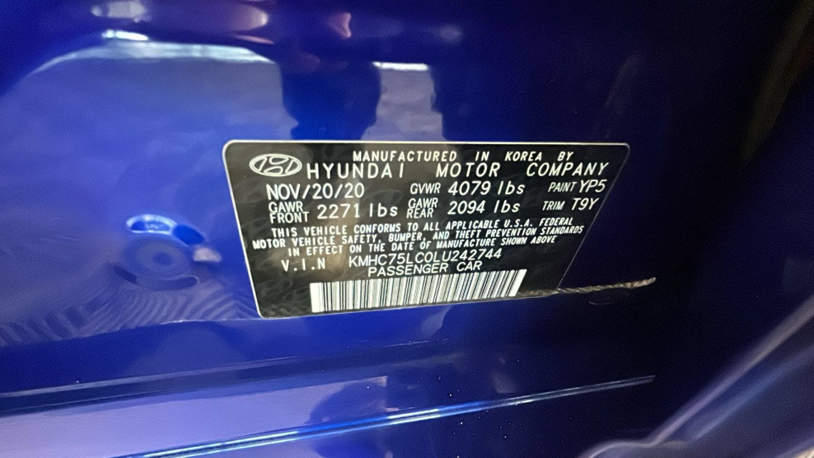 Used 2020 Hyundai Ioniq SE FWD image 11