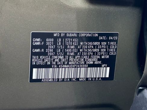 Certified 2023 Subaru Ascent Limited w/ Technology Package AWD/4WD image 22