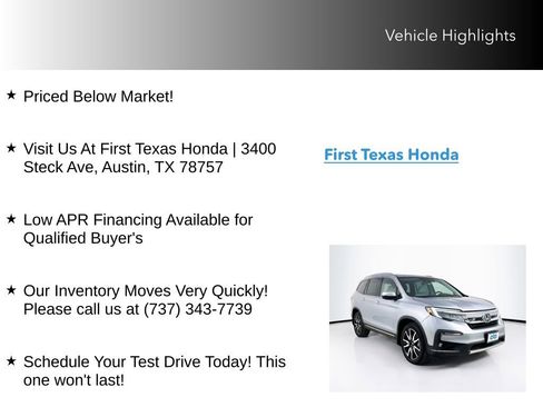 Used 2019 Honda Pilot Touring image 9