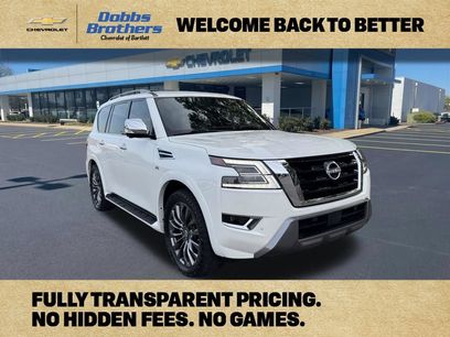 Used 2022 Nissan Armada Platinum w/ Captain's Chairs Package
