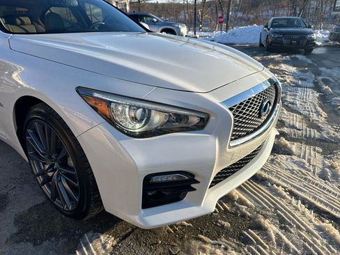 Used 2016 INFINITI Q50 Red Sport 400 image 21