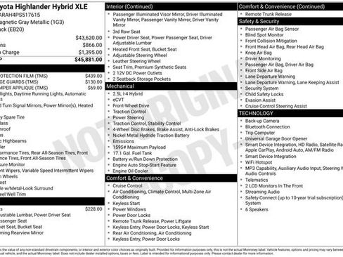 Used 2023 Toyota Highlander XLE image 4