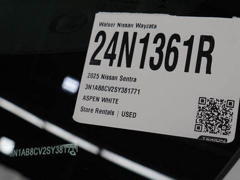 Used 2025 Nissan Sentra SV w/ All-Weather Package FWD image 30