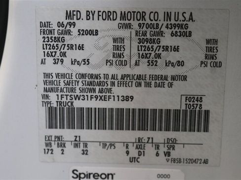 Used 1999 Ford F350 XLT AWD/4WD image 95