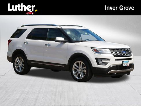 Used 2017 Ford Explorer Limited w/ Class II Trailer Tow Package AWD/4WD image 1