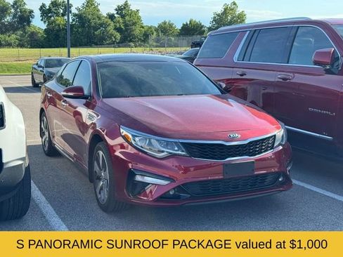 Used 2019 Kia Optima S w/ S Panoramic Sunroof Package FWD image 2
