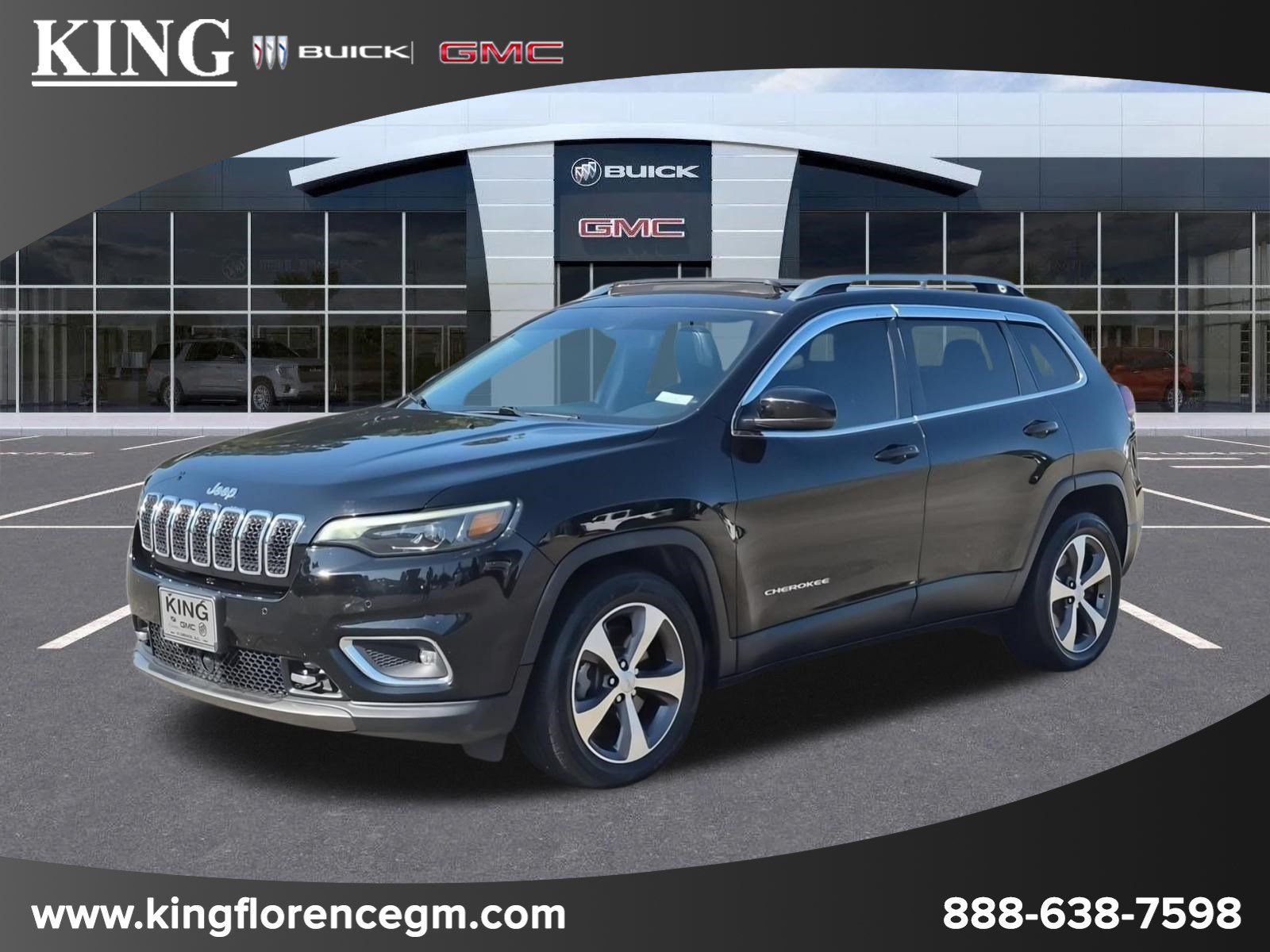 Used 2021 Jeep Cherokee Limited w/ Elite Package FWD image 1
