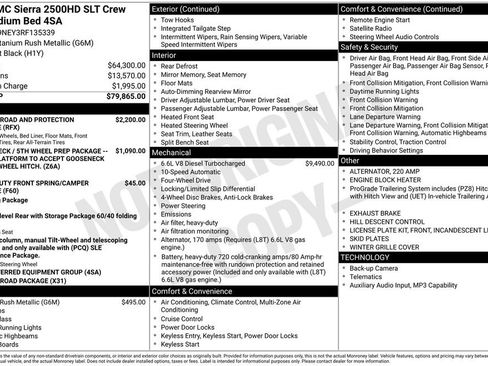 Certified 2024 GMC Sierra 2500 SLT AWD/4WD image 39