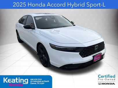 Certified 2025 Honda Accord Sport