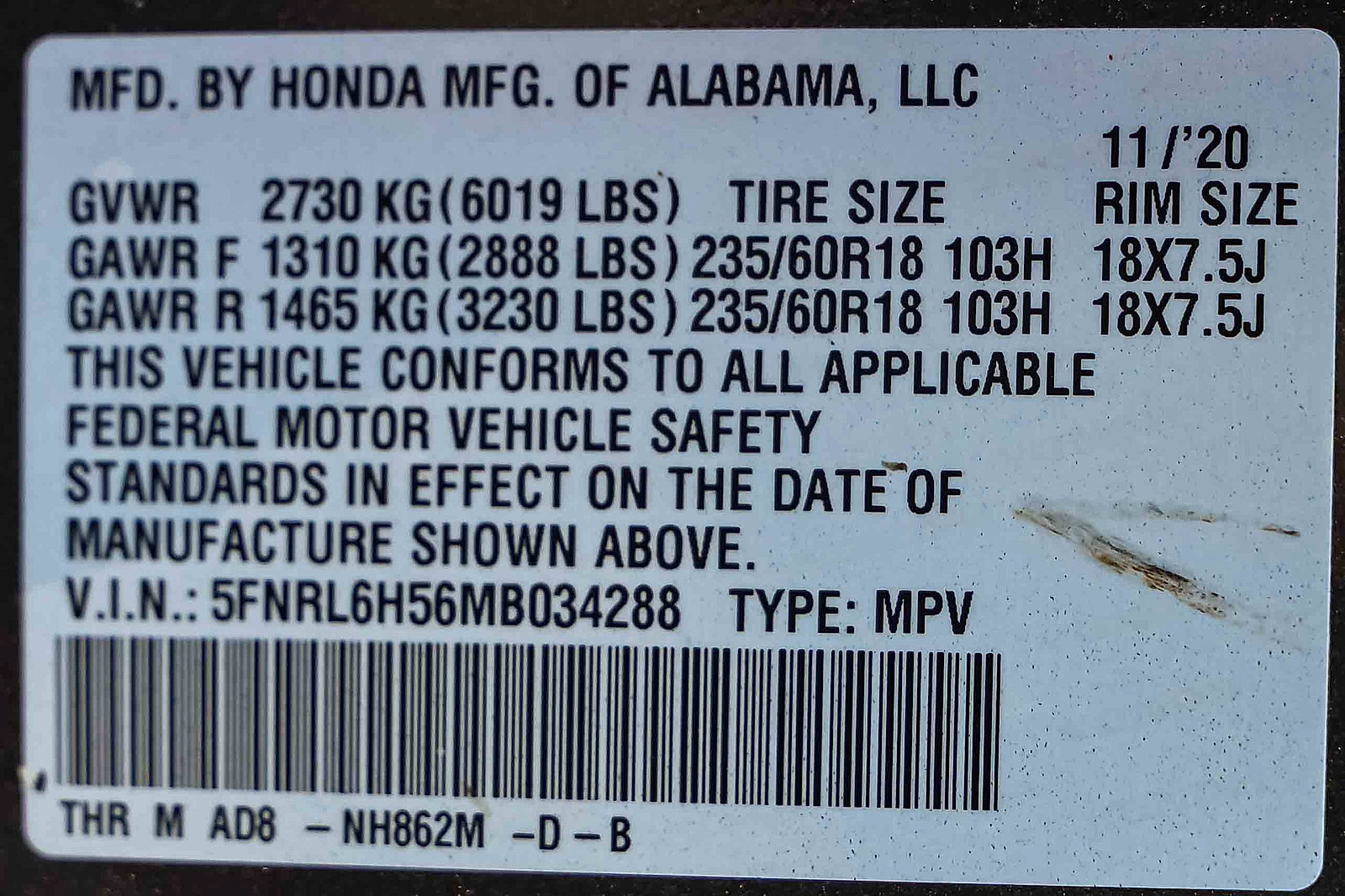 Used 2021 Honda Odyssey EX image 30